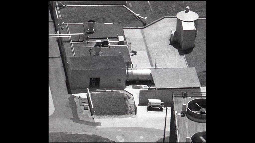 Aerial view of test cell.