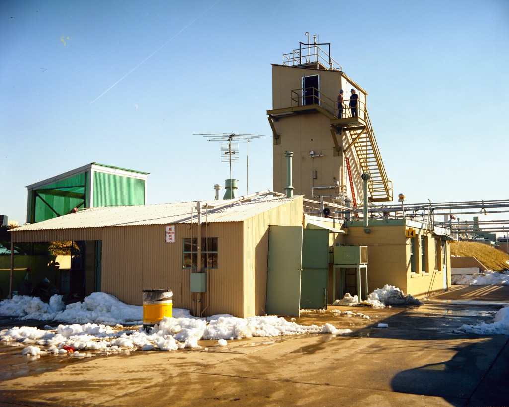 Fluidized bed exterior.