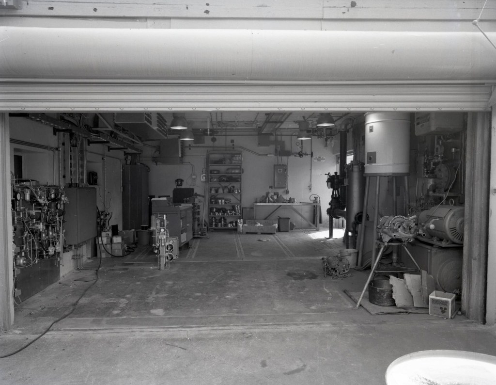 Interior of test cell.