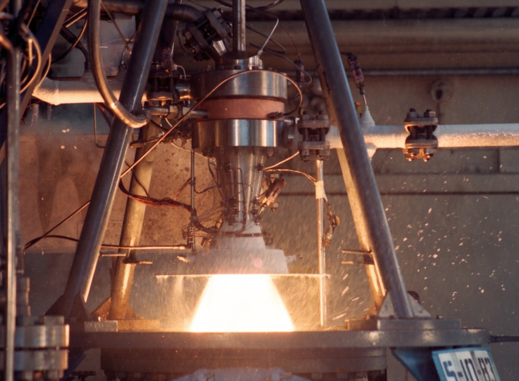 Engine firing in test stand