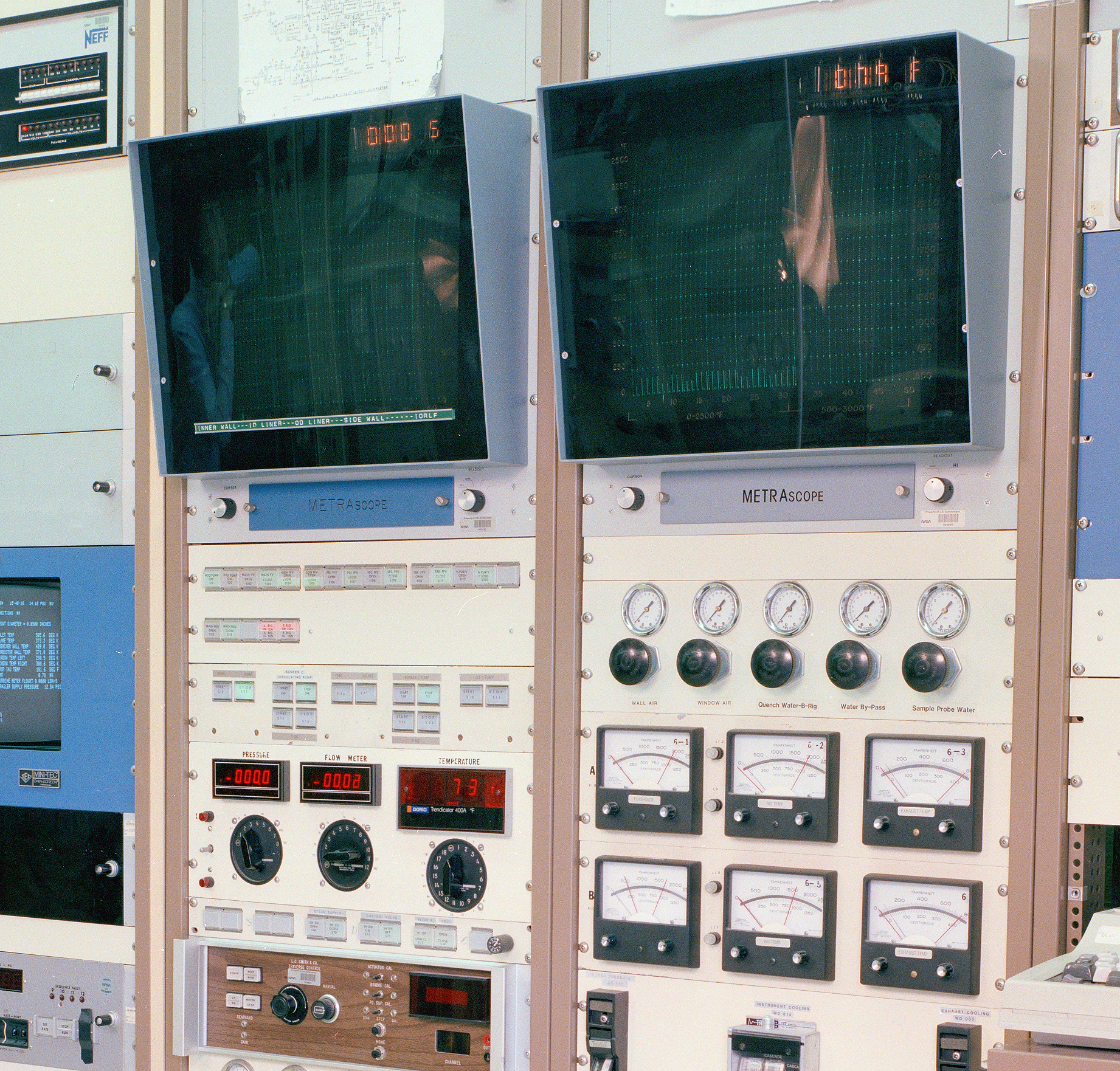 Control panels.