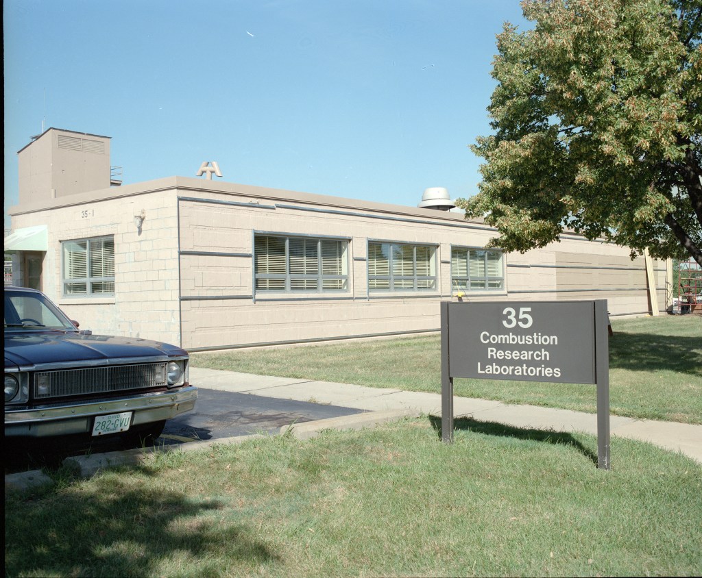 Exterior of test cell.