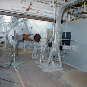 Test equipment in test cell.