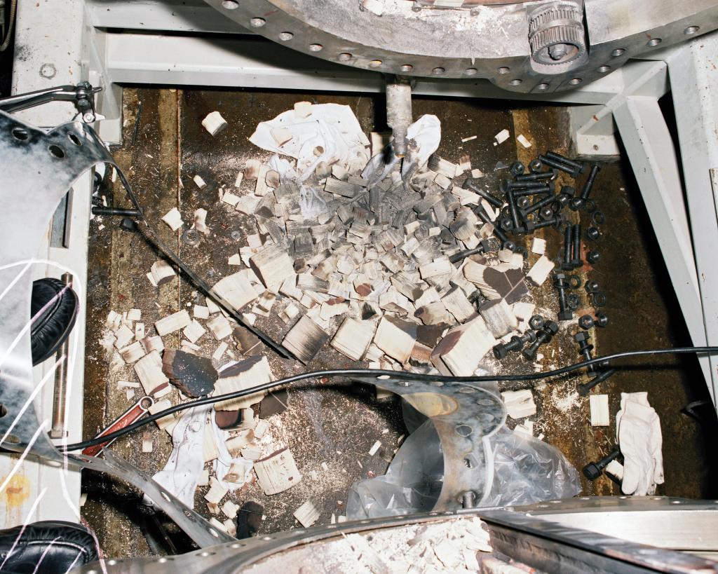 Damaged hardware.