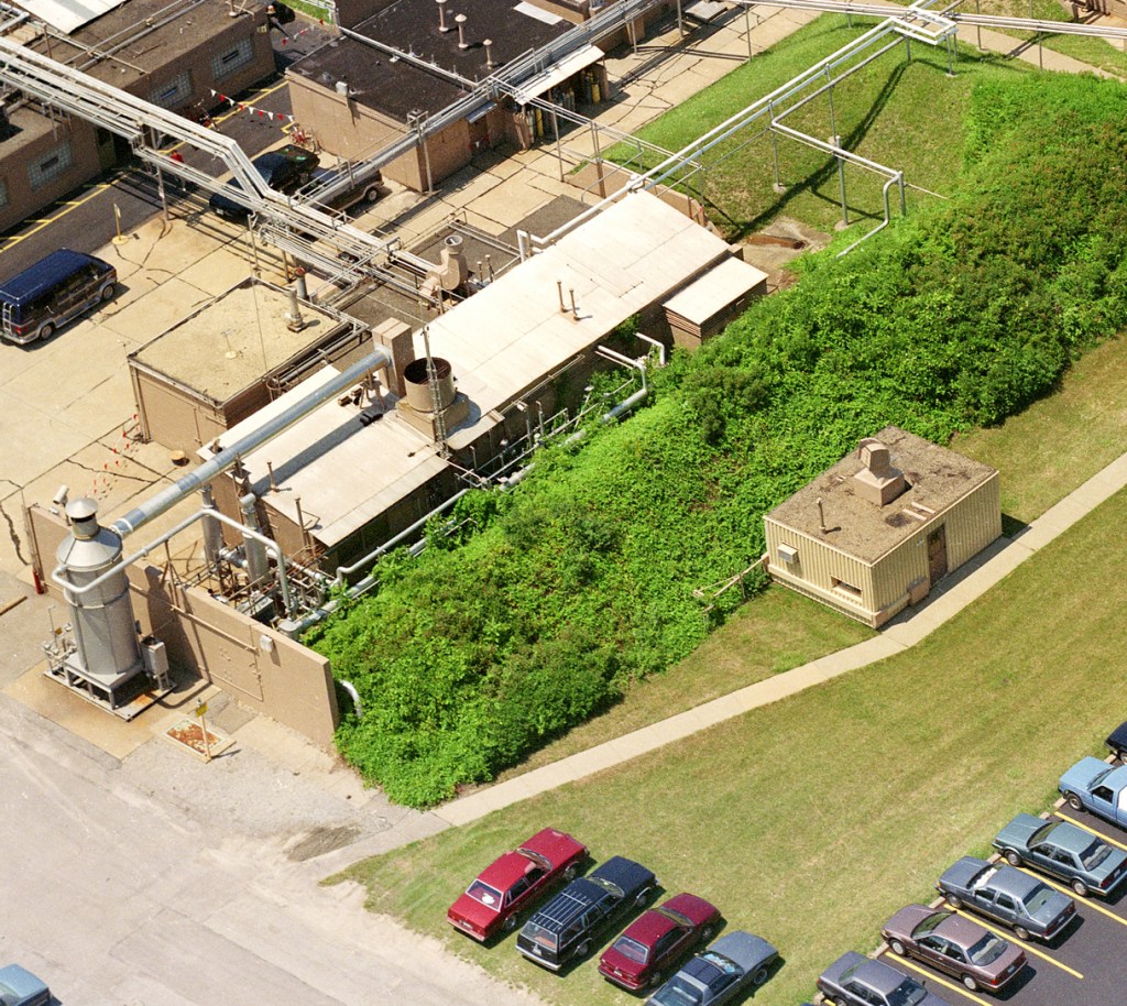 Aerial view of Cell 11.