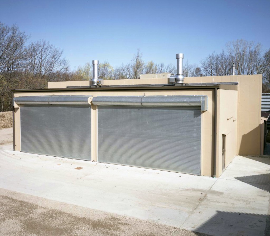 Exterior of test cells.