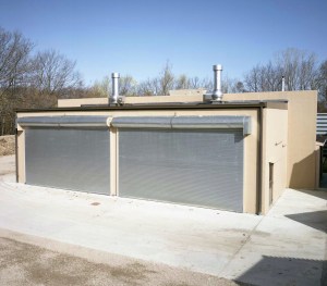 Exterior of test cells.