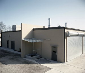 Exterior of test cells.