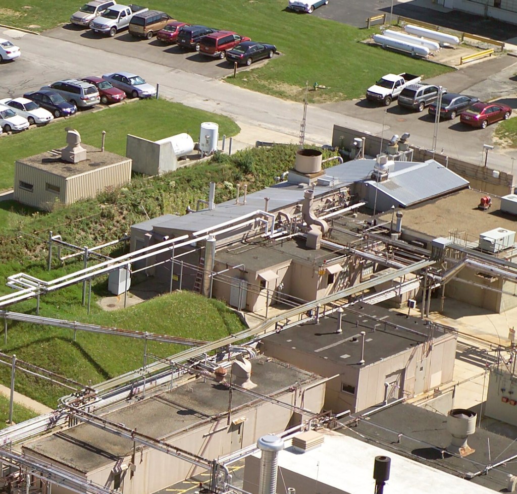 Aerial view of Cell 12.