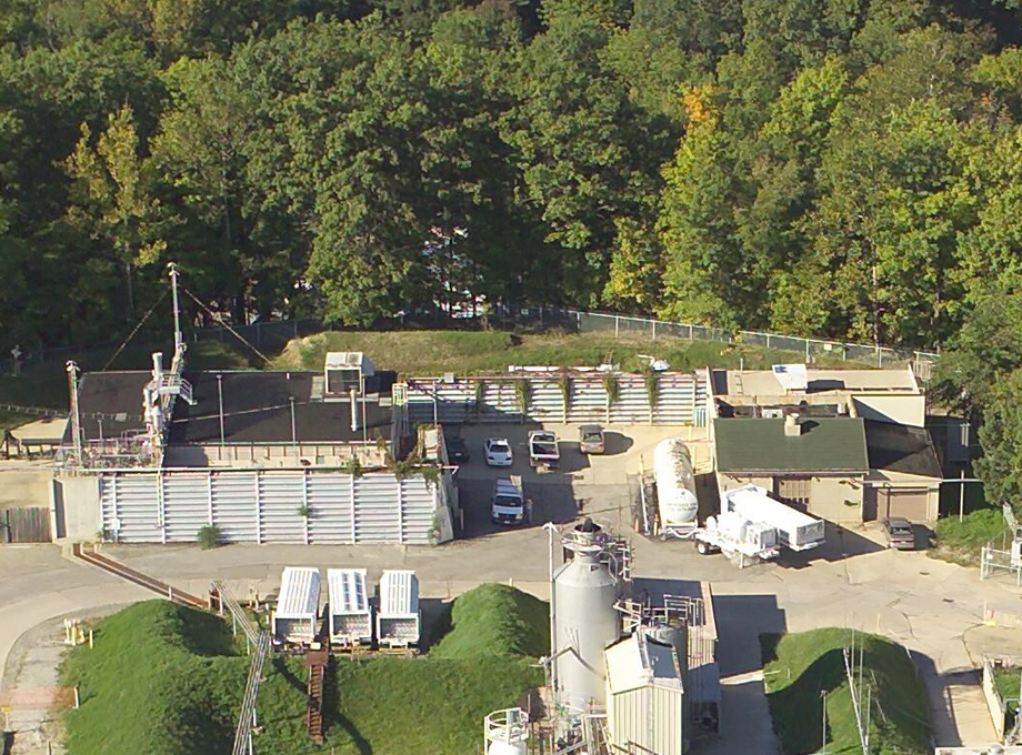 Aerial view of Rocket Lab