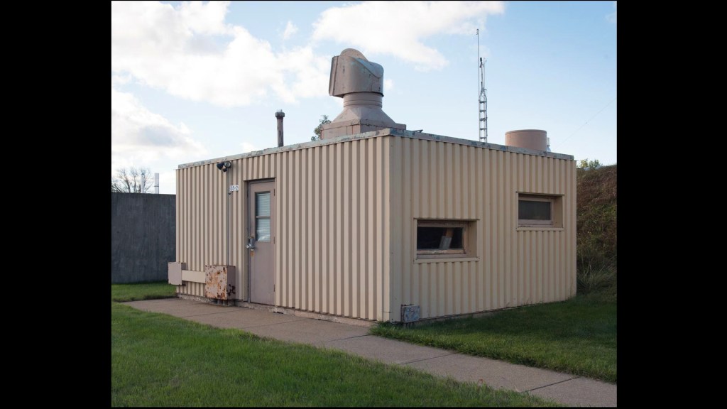 Exterior of test cell.