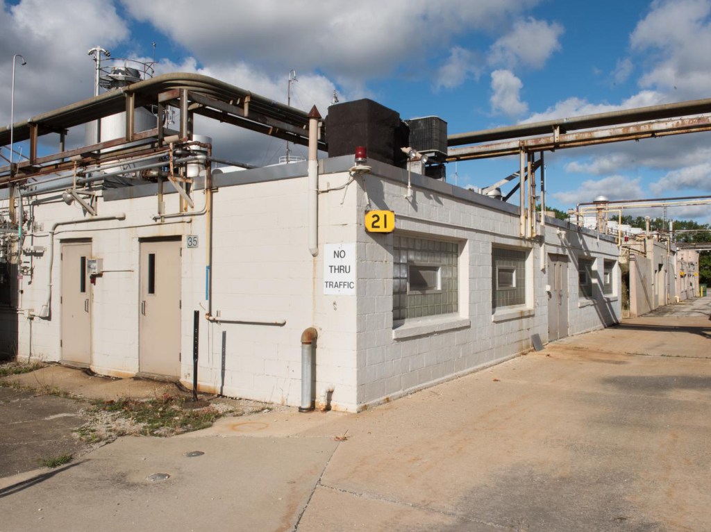 Exterior of test cell.
