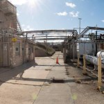 Wide-angle photo of test cells.