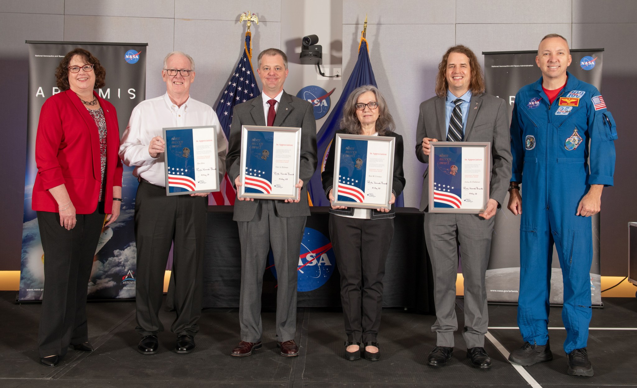 NASA Glenn Employees Recognized by Astronaut Corps