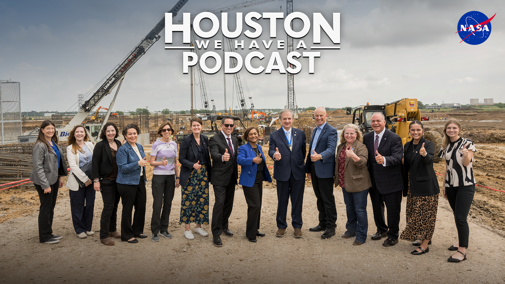 HWHAP Ep. 390. Johnson Space Center and Exploration Park leadership at the ground breaking for Exploration Park.