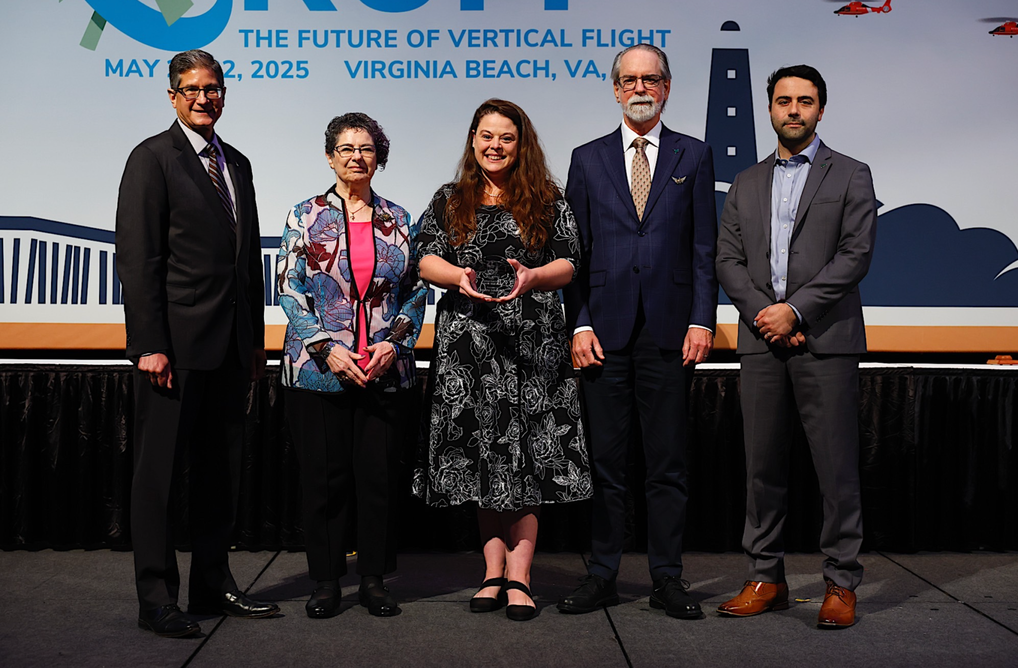 Dr. Natasha Schatzman Receives Vertical Flight Society (VFS) Award