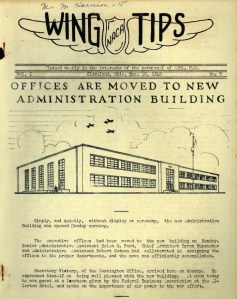 Newsletter article about building move.