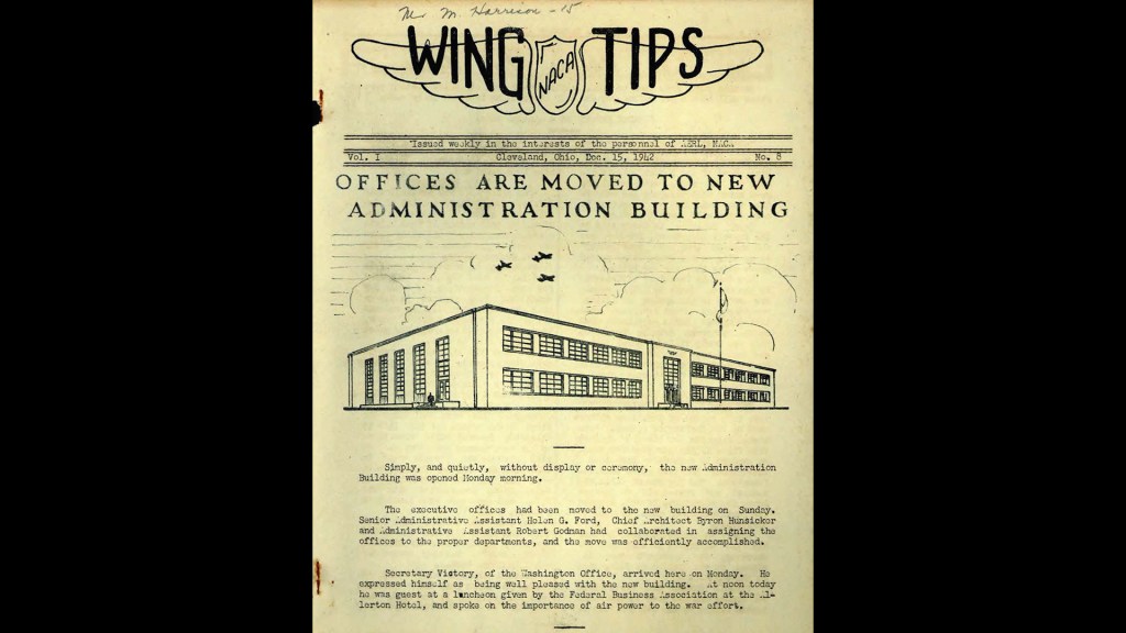 Newsletter article about building move.