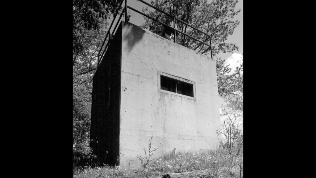 Exterior of blockhouse