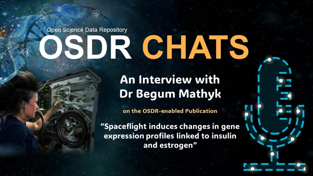 OSDR Chats with Dr Begum Mathyk
