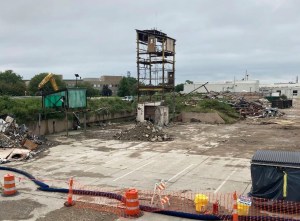 Demolition site.