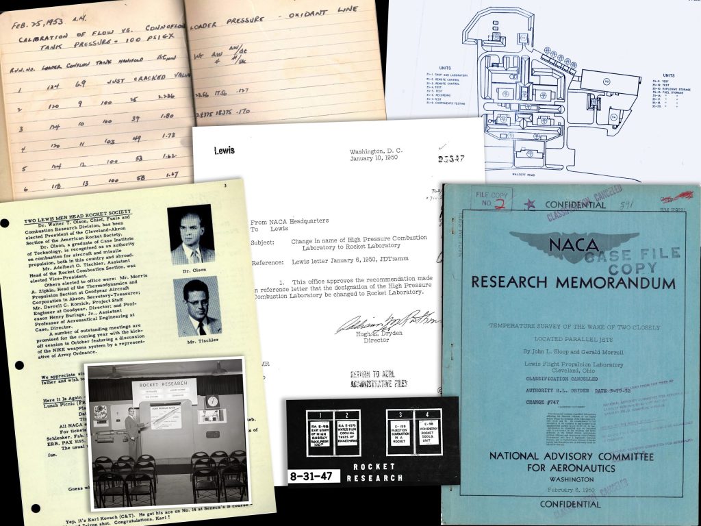 Collage of historical documents.
