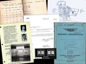 Collage of historical documents.