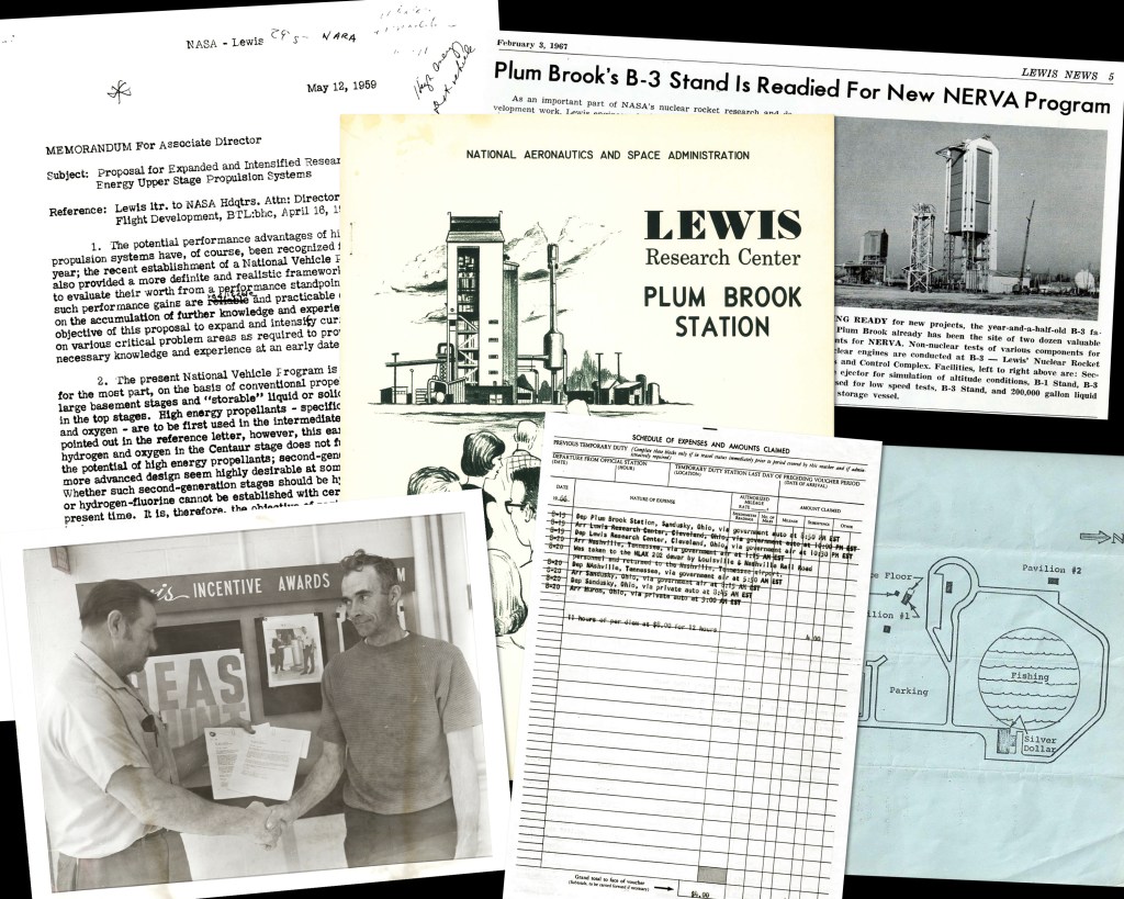 Collage of historical documents.