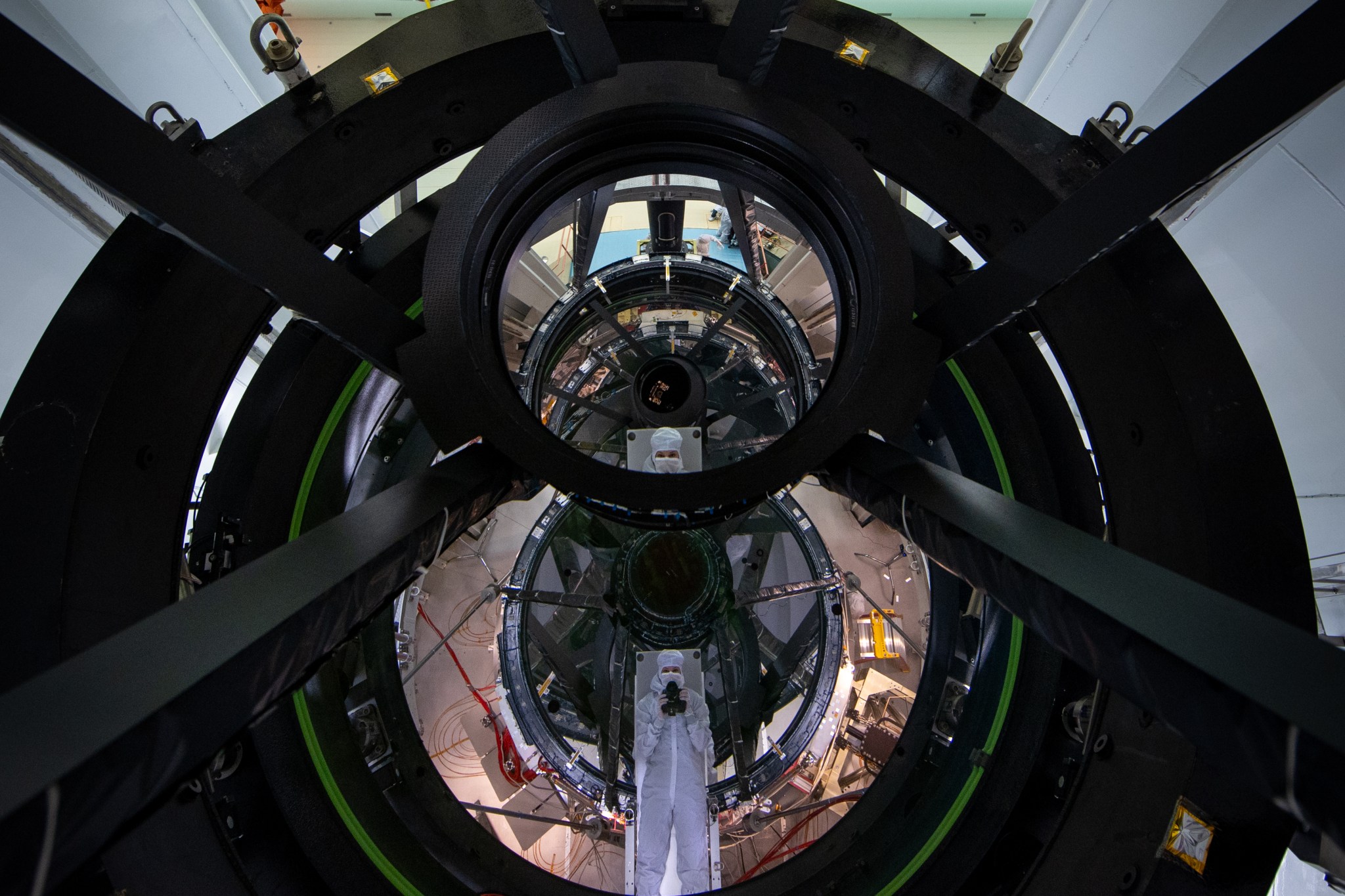 Sophia inside the Roman optical telescope assembly