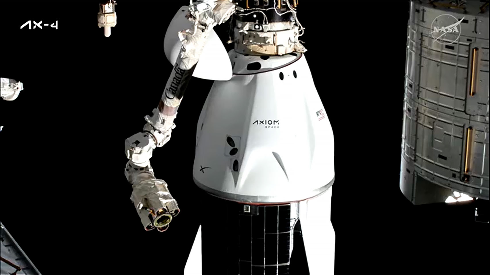 Ax-4 Undocks from Station Inside Dragon for Earth Return - NASA