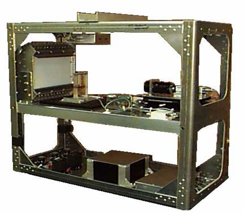 Education Rig with a camera and lens.