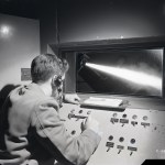 Research watches Rocket Lab test through viewing pane