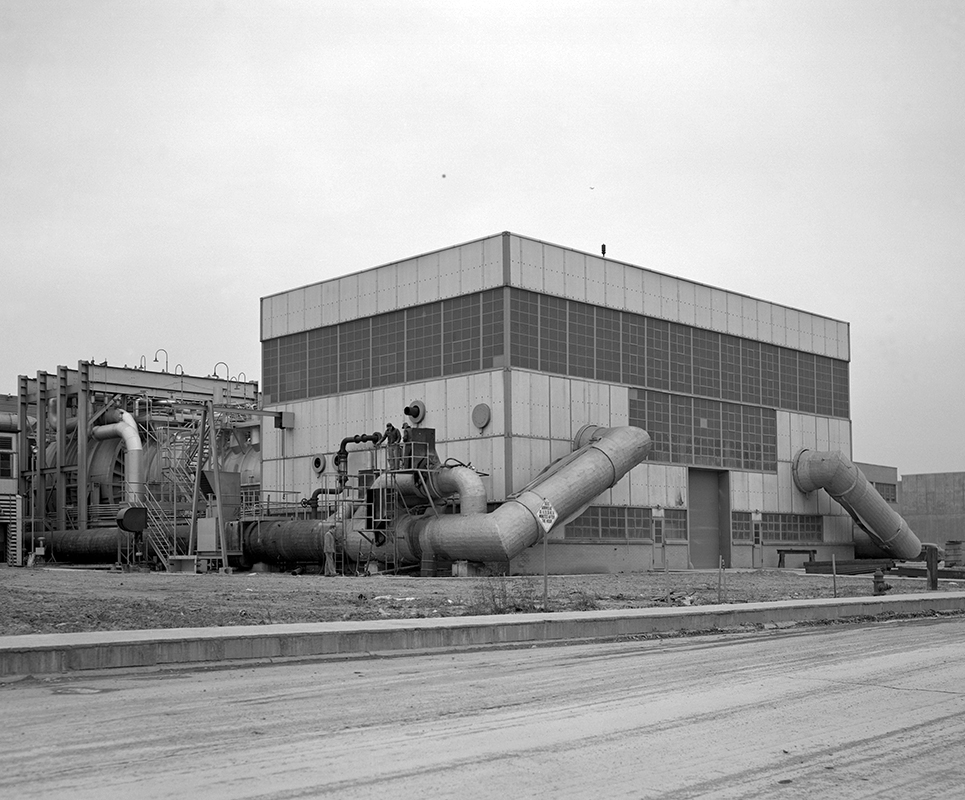 Exterior of PSL Shop and Access Building.