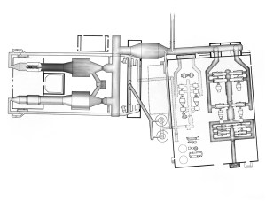 Diagram of test facility.