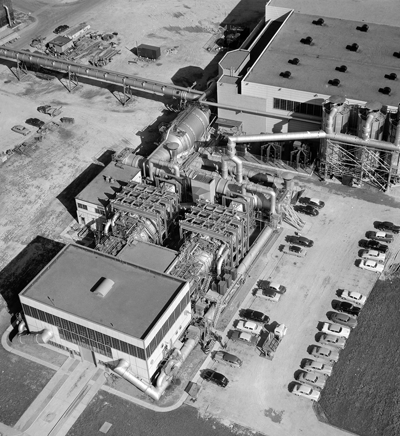 Aerial view of the PSL complex.