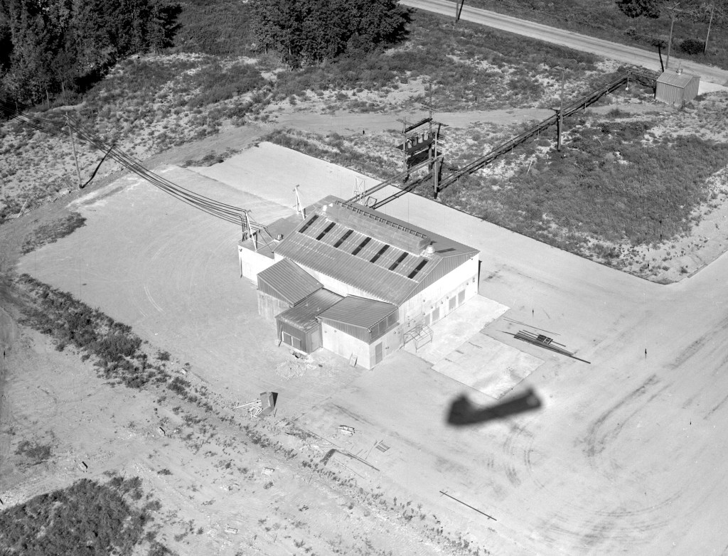 Aerial view of C Site