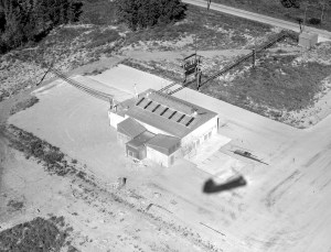 Aerial view of C Site