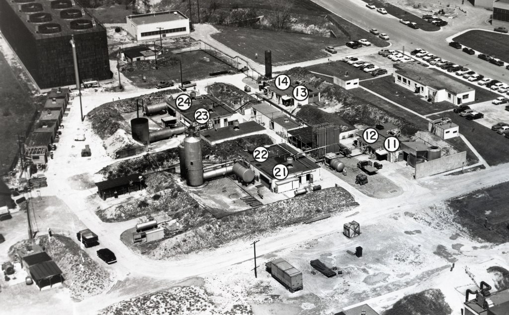 Aerial view of the Rocket Lab