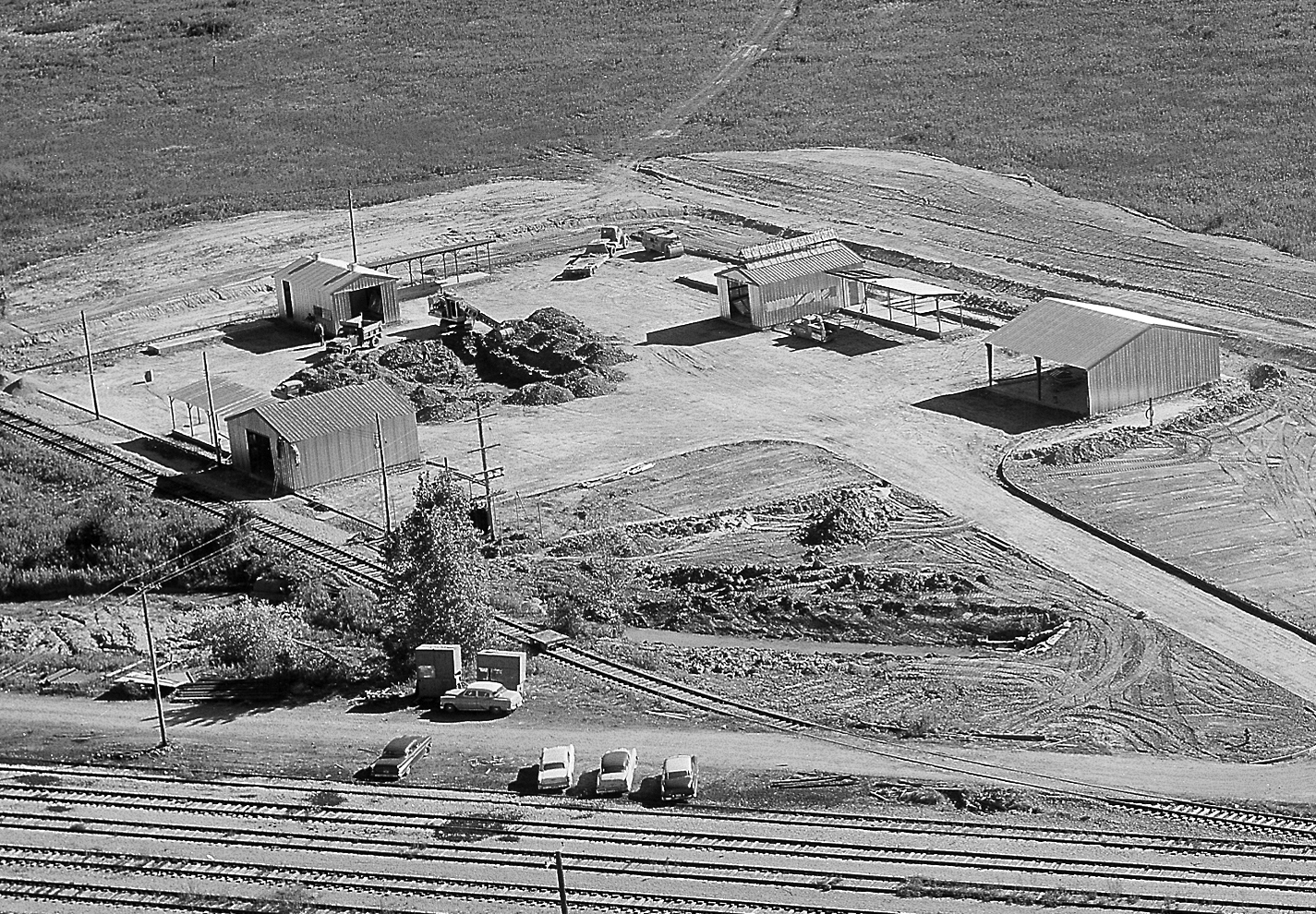 Aerial view of Gas Handling Area