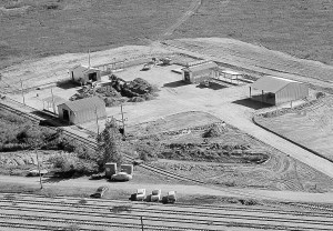 Aerial view of Gas Handling Area