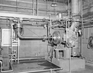 Test setup inside D Site