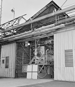 Rocket engine installed inside J-1