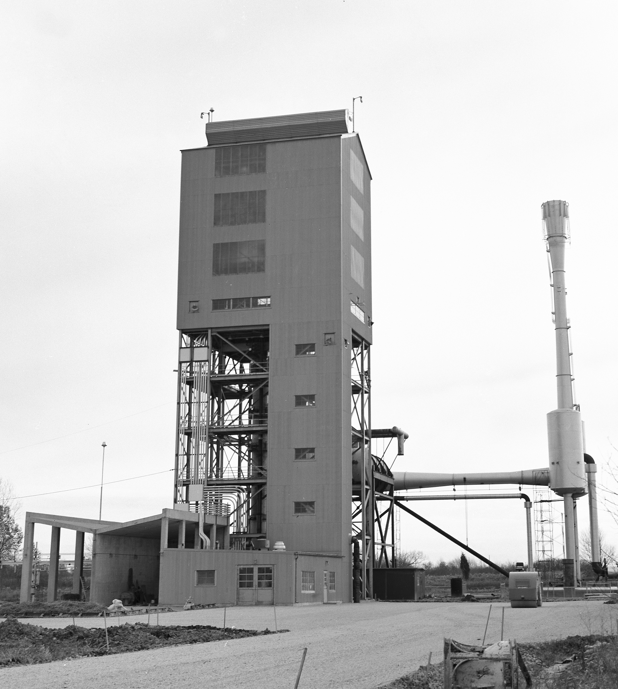Exterior view of B-1 stand