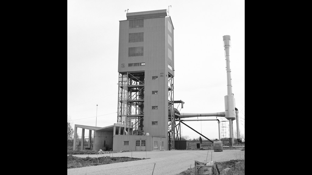 Exterior view of B-1 stand