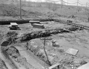 Pouring of foundations for B Control