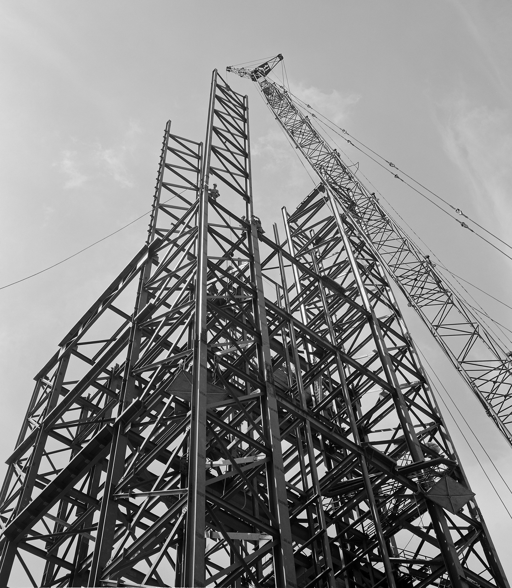 Steel framework for B-3