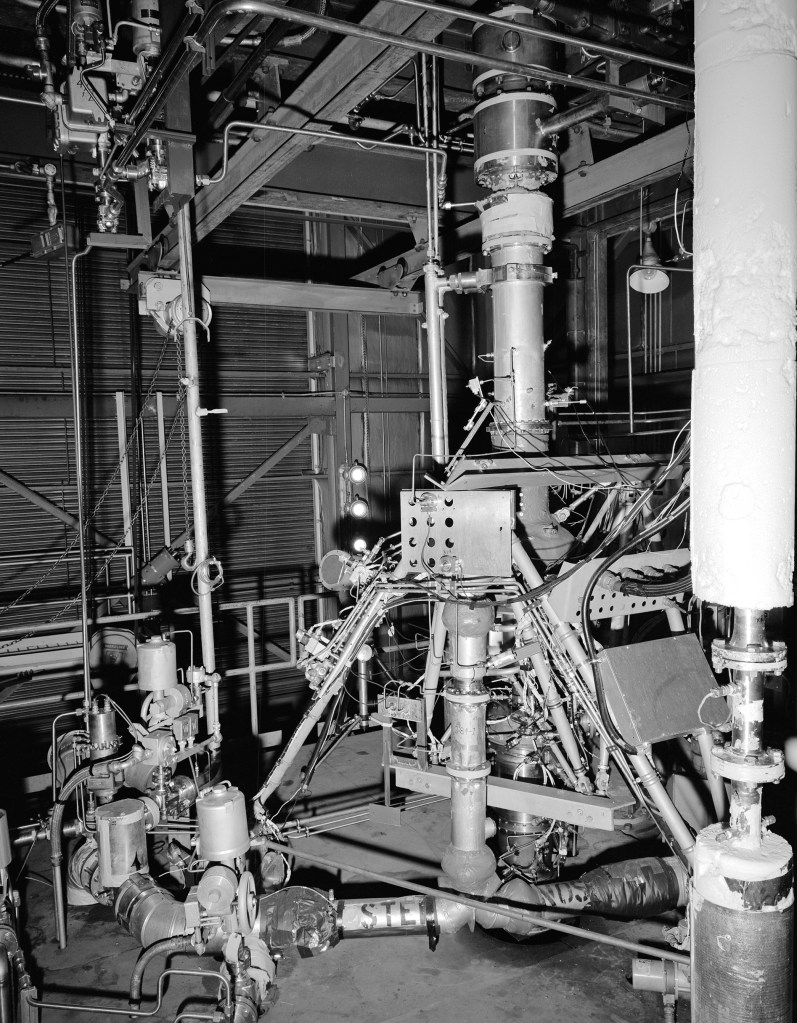 P:umping system in facility.