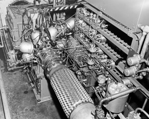 View from above of pump loop in A Site