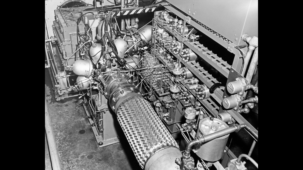View from above of pump loop in A Site
