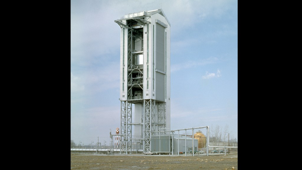Exterior of B-3 with door open